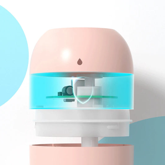 Humidificador de Atomización de Aire Interior de Escritorio USB, Humidificador de Pulverización Grande Silencioso Para el Hogar