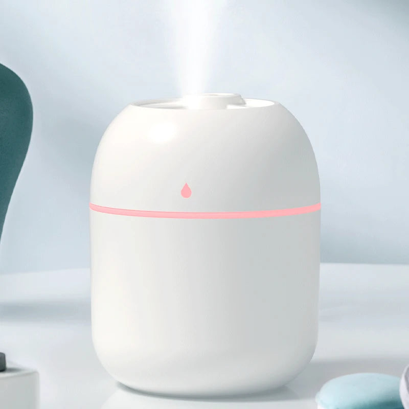 Humidificador de Atomización de Aire Interior de Escritorio USB, Humidificador de Pulverización Grande Silencioso Para el Hogar