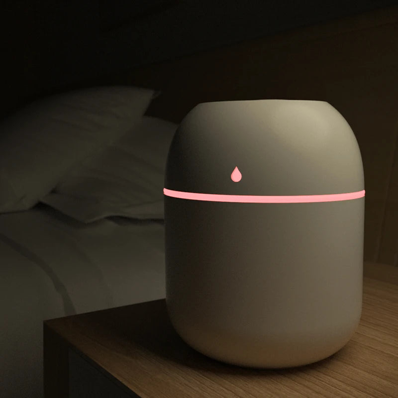 Humidificador de Atomización de Aire Interior de Escritorio USB, Humidificador de Pulverización Grande Silencioso Para el Hogar